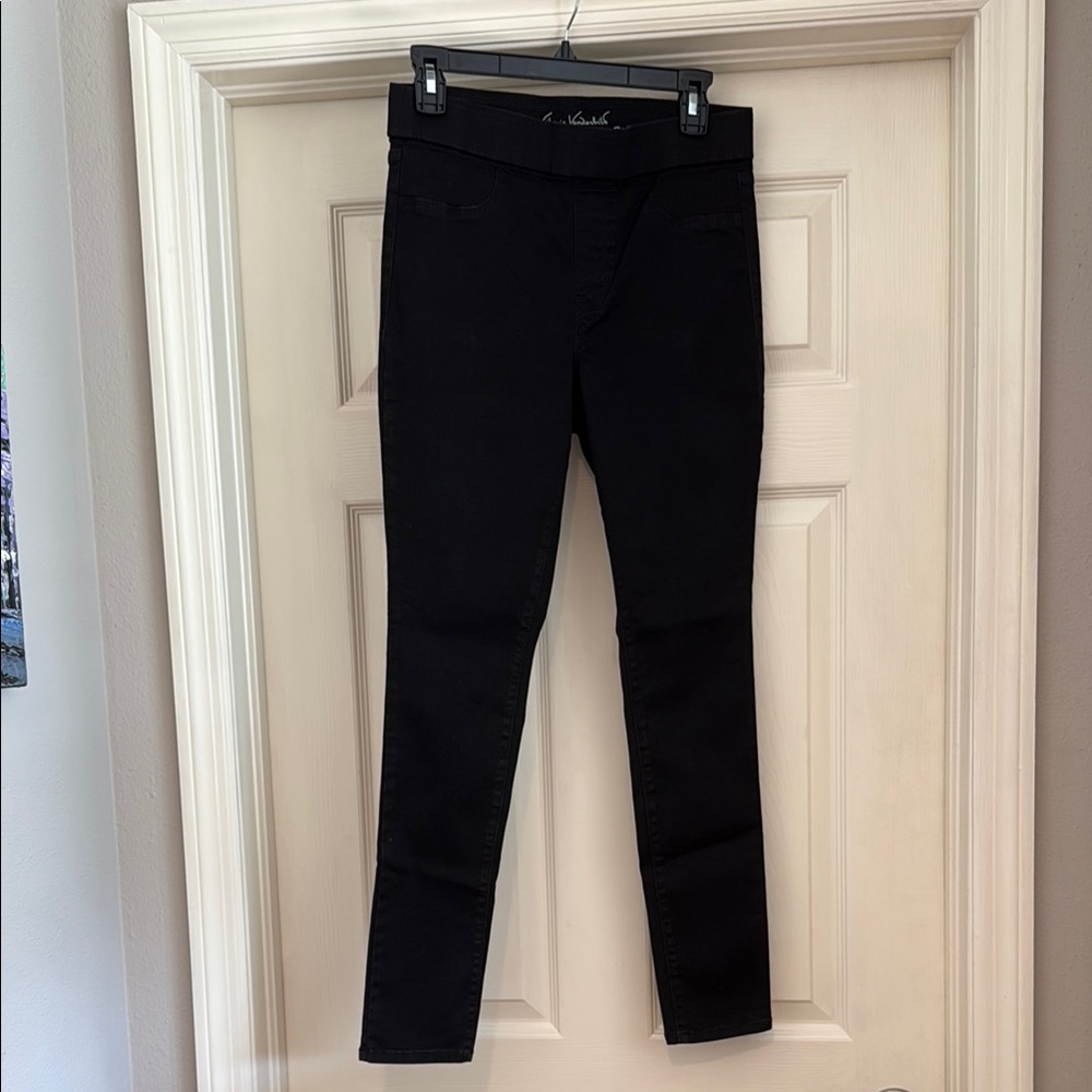 Gloria Vanderbilt Black Jeggings